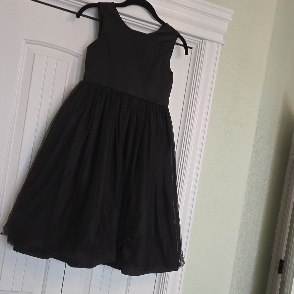 Elegant Black Kids Dress Size 8